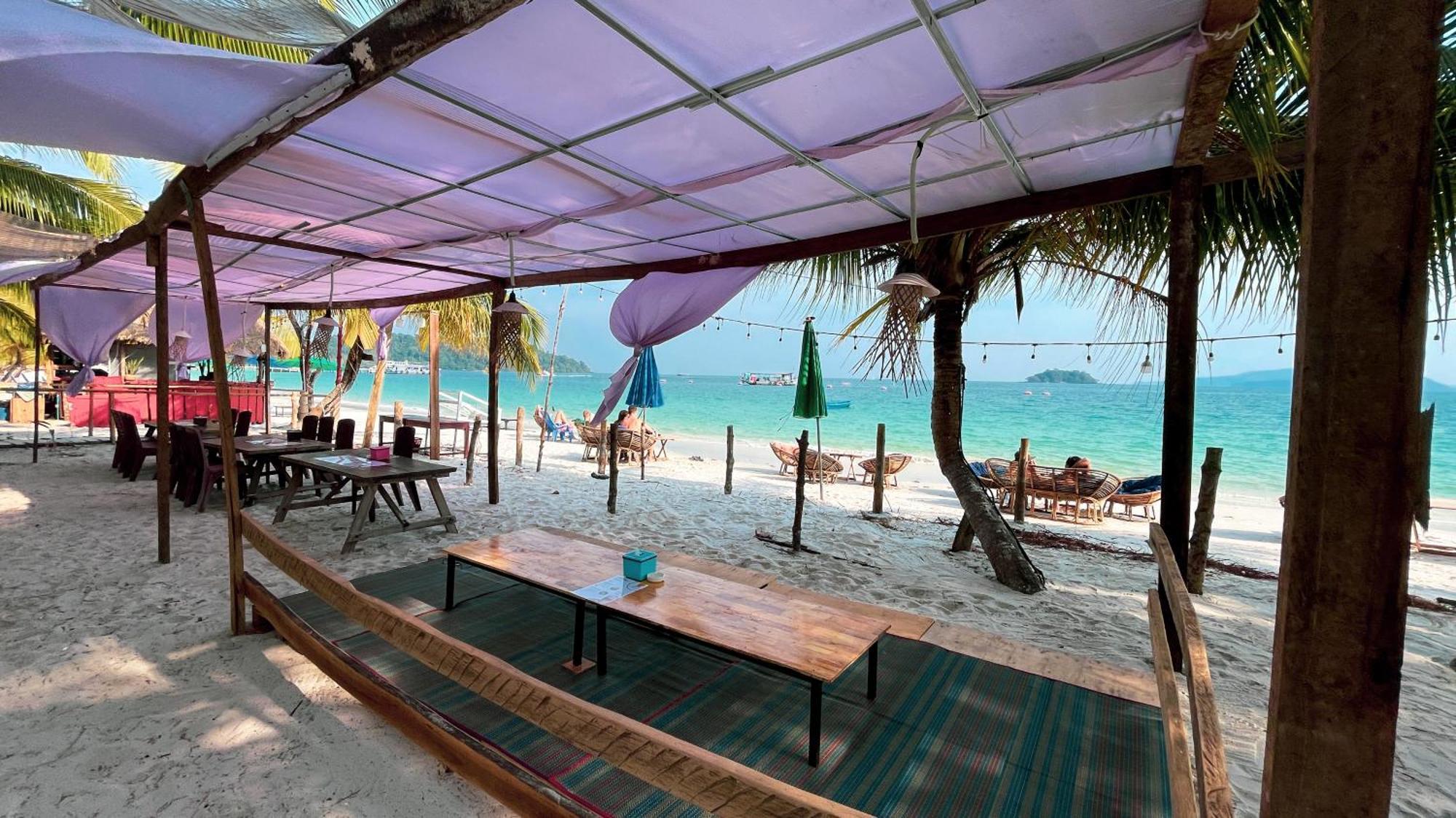 Koh Rong Beach Hostel And Bungalows Kaoh Touch ภายนอก รูปภาพ