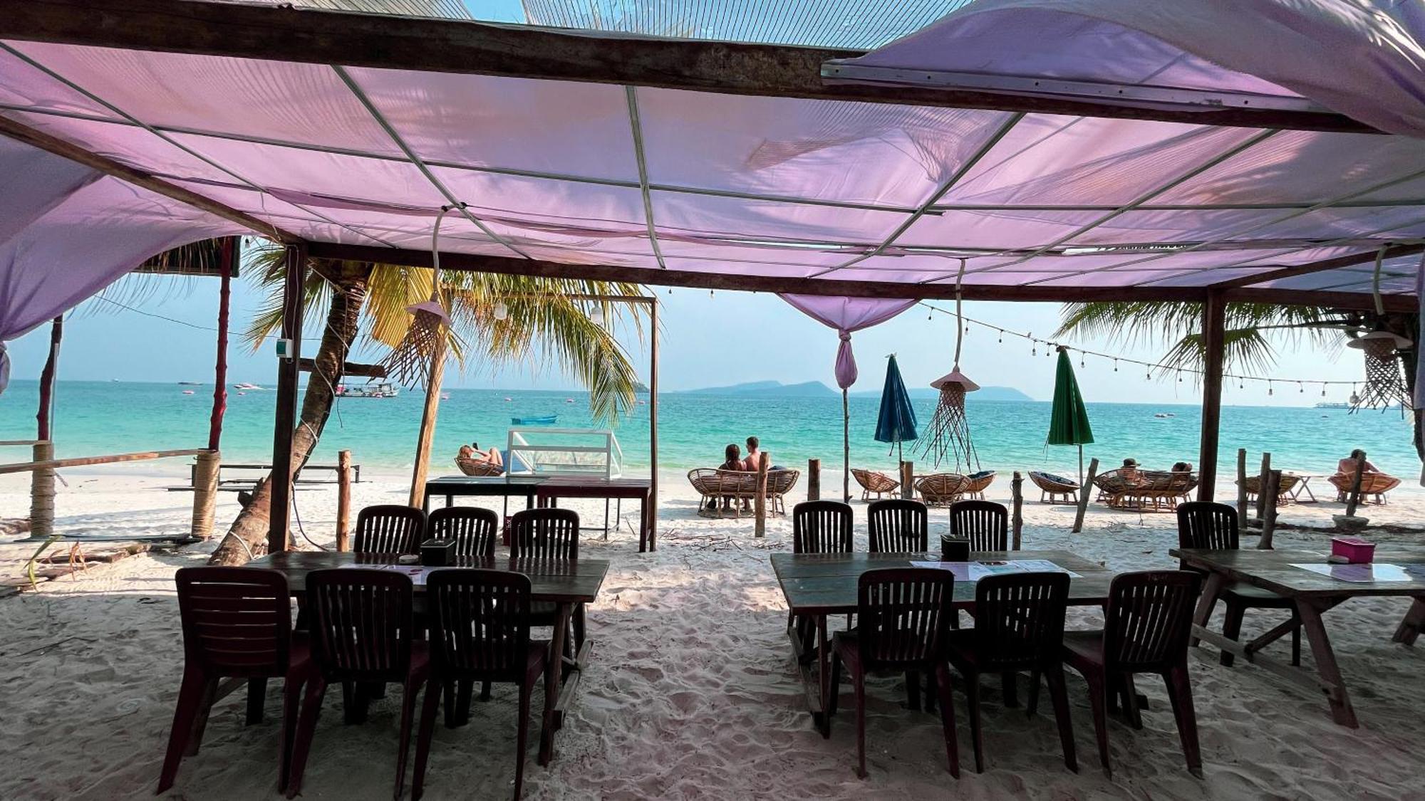 Koh Rong Beach Hostel And Bungalows Kaoh Touch ภายนอก รูปภาพ