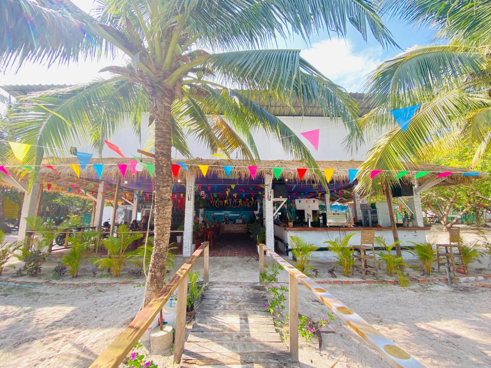Koh Rong Beach Hostel And Bungalows Kaoh Touch ภายนอก รูปภาพ