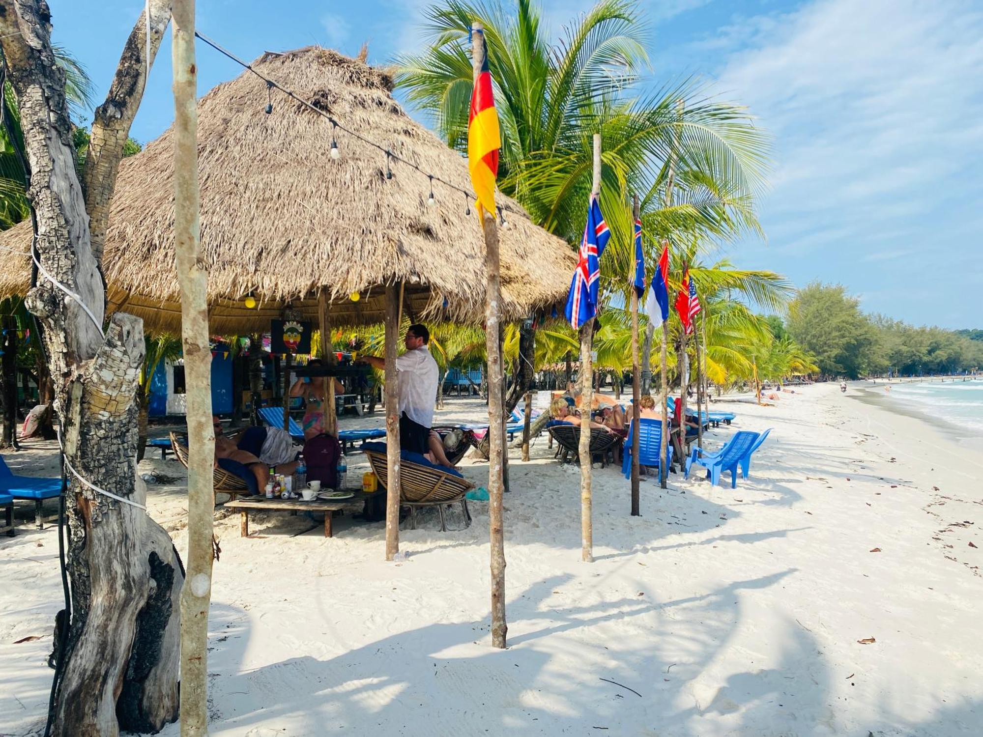 Koh Rong Beach Hostel And Bungalows Kaoh Touch ภายนอก รูปภาพ